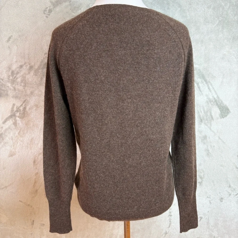 Halogen Cashmere Cozy Brown Wmn’s Sweater Sz XS